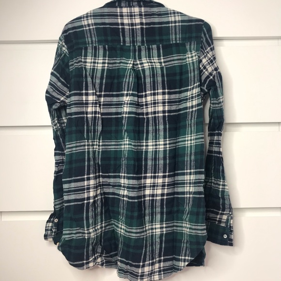Blue and Green Flannel - Picture 2 of 2